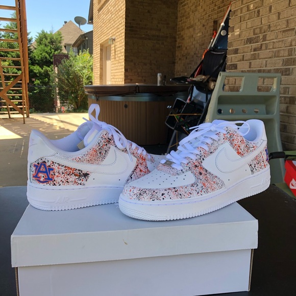 Auburn custom Air Force 1’s - Picture 8 of 9